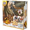 Spin Master Games, Jurassic World Dominion, Stomp N’ Smash Board Game Sensory Dinosaur Toy with Kinetic Sand, Christmas Gifts for Kids, for Ages 5+