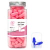 LYSIAN Ultra Soft Foam Earplugs for Sleep Noise Reduction -38dB Noise Cancelling Ear Plugs for Sleeping, Snoring, Shooting, Travel Loud Sound-60 Pairs-Pink Color