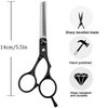 Fcysy Hair Thinning Scissors Thinning Shears, 6 Inches Hair scissors Thinning shears for Hair Cutting, Dog Thinning Shears Texturizing Scissors with Comb Blending Scissors Set for Beginners Women Men