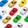 Mini Cars for Kids - Plastic Car Toys Bulk - Easter Egg Fillers - 100 Pcs Little Cars Toys - Tiny Plastic Toys for Goody Bags, Party Favors, Classroom Prizes