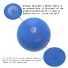 Ganjiang 7Inches Uncoated Silent Foam Ball, Indoor &Outdoor Sponge Ball Playground Ball Dodge Ball Yellow Color
