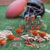 Kolewo4ever 295 Pieces Football Party Favors Football Themed Birthday Gift Goodie Bags Party Faovrs 24 Set Mini Foam Stress Balls,Slap Bracelet, Keychain, Charm Bracelets