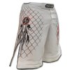 Ring to Cage Elite Fight Shorts - Black or White for MMA, BJJ, Jiu Jitsu, Grappling, No Gi, Wrestling (Waist 44", Black)
