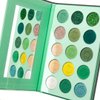 The Arcilas Novacain Eyeshadow Palette, 15 Green and Glitter Shades, Perfect for Christmas, Halloween, Parties and Everday Wear