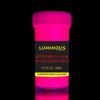 Luminous Extreme Glow in The Dark Paint - Set of 8 x 20 ml / 0.7 fl oz pots - Self-Luminous Neon Paints High Pigmentation Long-Lasting Phosphorescent Paints Glowing Neon Paint, Easter Egg Painting Decoration