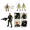 MQSTARSRISE Army Men Soldiers Toy for Boys Age 4-7,Military Soldier Playset Military Figures for Boys,Army Men Action Figure with Weapon,Army Toy Set for Toddler Boy Age 6-8