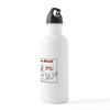CafePress Give Blood Tech Stainless Water Bottle 1 1.0L (34 oz) Stainless Steel Water Bottle