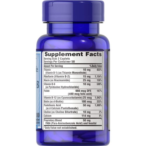 Puritan's Pride Complete B (Vitamin B Complex)