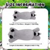 Bekrgwiy Raccoon Plush,17in Raccoon Stuffed Animal,Weighted Stuffed Animals,Raccoon Plushie Doll Toy for Kids Boys Girls,Gift for Birthday Halloween Christmas