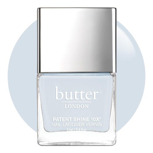 butter LONDON, Patent Shine 10X Nail Lacquer Candy Floss, 0.4 Ounce