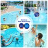 Ryaco Leap Ball Water Skipping Ball Pool Balls - 4 Pack Bouncing Ball Beach Ball for All Ages - Extreme Water Bathing Fun with Your Friends & Family at The Beach, Lake, Pool, River or Lake