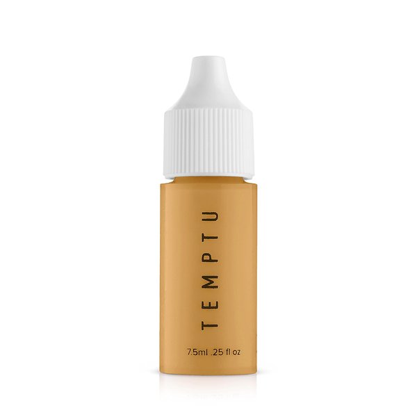TEMPTU SilkSphere Airbrush Foundation: Long-Lasting Liquid Makeup, Medium to Full Coverage | 4-In-1 Formula Foundation, Primer, Concealer & Corrector | Luminous, Dewy Finish | 4.5W Nude | .25 Fl Oz