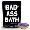 Badass Bath Soak – Bad Ass Bath Salts Purple Bath Funny Gifts for Friends Funny Bath Products Spa Gifts for Men Stocking Stuffers Gag Gifts for Women Cool Gifts for Guys Dad Unisex White Elephant Gift