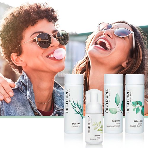 Mila d'Opiz Microbiome Wash and Clean - Anti-Aging Face Wash - Facial Cleanser with Fermented Actives - Dry, Sensitive Skin Face Cleanser - 6.76 oz