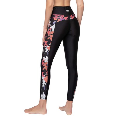 AXESEA High Waist Yoga Pants Compression Leggings Tummy Control Swim Tights UPF 50+