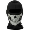 Aikuer Black Balaclava Ghosts Skull Full Face Mask, Windproof Ski Mask Motorcycle Face Masks Tactical Balaclava Hood for Men Women Youth Halloween Cosplay Outdoor Sport Cycling Hiking