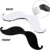 Tatuo 68 Pcs Fake Eyebrows and Mustaches Self Adhesive Mustaches Stickers Set Funny Fake Unibrow Stick on Beard for Halloween Masquerade Party Costume Accessories