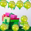 10Pcs Tennis Party Balloons Decorations, Tennis Ball Foil Mylar Balloons for Men Women Kids Sports Tennis Themed Party Decorations Supplies