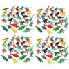 Boley 150 Pack Miniature Dinosaur Toy Set - Colorful Mini Plastic Dinosaur Figure Variety Pack - Perfect for Party Packs, Party Favors, Cake Toppers, and Stocking Stuffers!