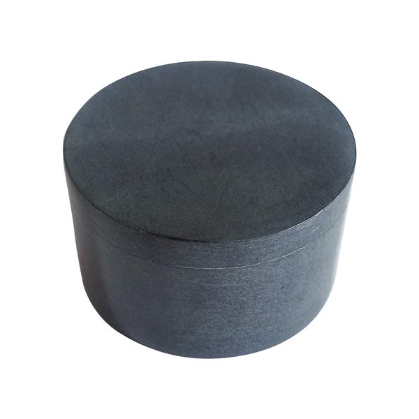 Kaizen Casa Unique Salt and Pepper Box Elegant Natural Stone Salt Box with Lid for Salt, Spice and Herbs Storage (3.5" x 2")