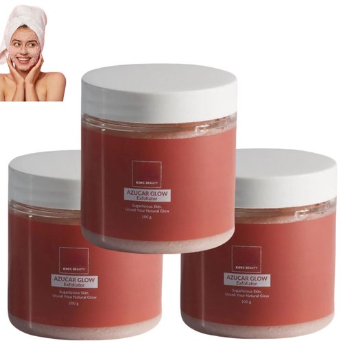 Azúcar Glow Exfoliator - Sugar Face Scrub, Body Exfoliator, Full Body Deep Cleansing Scrub, Exfoliate and Rejuvenate Facial Skin