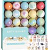 Kids Bath Bombs with Surprise Inside, 20 Pack Kids Bath Bombs Gift Set, Natural Organic Bubble Bath Kids Foam Bath, Kids Birthday Gifts for Girls Boys