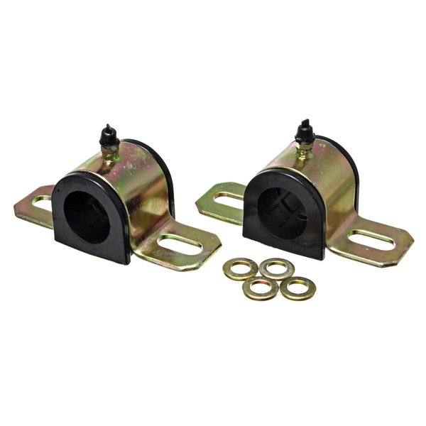 Energy Suspension 9.5161G 1" Greasable Sway Bar Set , Black