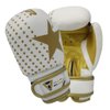 TMA Junior Kids Boxing Gloves Best for Kickboxing, Martial Arts, MMA, Muay Thai 2-oz (White)