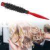 Roller Comb for Men and Women Nylon Round Salon Hair Styling Brush Comb for Blow Drying Curling Straightening(0.6in)