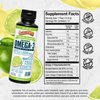 Barlean's Key Lime Pie High Potency Omega 3 Fish Oil Liquid Supplement, 1500mg of EPA& DHA Fatty Acid, Smoothie Flavored & Burpless for Brain, Joint, & Heart Health, 8 oz