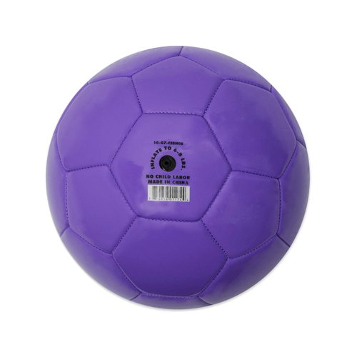 Champion Sports Extreme Series Soccer Ball, Size 3 - Youth League, All Weather, Soft Touch, Maximum Air Retention - Kick Balls for Kids Under 8 - Competitive and Recreational Futbol Games, Purple