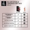 BL Color Matched Lip Liner & Lipstick Set (Red) - Full-Coverage Argan Long Lasting Lipstick and Lip Liner Set With Natural Oils for Nourishment, Hydration, & Protection - Chemical-Free