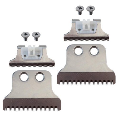 YYU Upgraded 2Pack T-Blade Detachable Replacement Blades, T-Wide Trimmer Blades for Wahl 5 Star Series Detailer (8081) Cordless Detailer LI (8171)