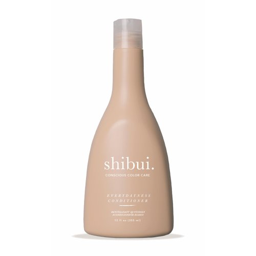 Shibui Everydayness Conditioner, Lightweight Hydration & Color Protection with Peach & Babassu Oils for Fine to Medium Hair, Color-Safe & Silicone-Free, 12 Fl Oz