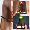 Ptwola 1 PCS Mini Quiff Roller Round Brush for Blow Drying Short Hair Small Portable Curly Teasing Combs Tiny Travel Bangs Brush Nylon Bristles Hairbrush for Women Men Fine Hair Styling Beard Lifting