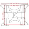 VideoSecu Mount Adapter Plate LED LCD Plasma 3D TV Wall Mount Bracket Extender VESA 200 to 300/400/400x200, Mount Accessory MLEB 1UU