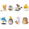 MEIEST 8 PCS Mini Animals Building Blocks Set,Animal Themed Collection Construction Building Bricks Toy,Cute Home Decors