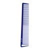 JOHNNY B. Professional Carbon Texturizing Hair Comb, Blue