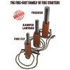 Fire Fast Kamper Lanyard. European Fire Steel Ferro Rod and Magnesium. Compact Durable Lite Weight Emergency Fire Starter for Camping, Backpacking, Hiking.