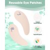 Creamify Reusable Eye Patches, Silicone Under Eye Patches with Lifting Effect to Reduce Wrinkles and Fine Lines, Pair with Metal Eye Cream Applicator,Tin Case