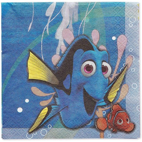 Finding Dory Lunch Napkins (16 Pack) Party Supplies
