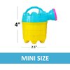 6 Pack Kids Watering Cans Bulk (Mini) 4.5" Plastic - Gardening Planting Tools for Kids & Toddlers, Beach Party Favors Gifts, Bulk Sand Toys