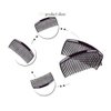 4 PCS 4 inches 29 teeth Plastic Comb Hair Clip Clamp Side Hair Comb Combs for Women Men Hair Accessory