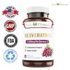 Pure Organic Elements Resveratrol 1450mg Extra Strength Formula to Promote Better Skin and Immunity with Green Tea Extract,Grape Seed Extract,Red Wine Extract and Others 90 Days Supply