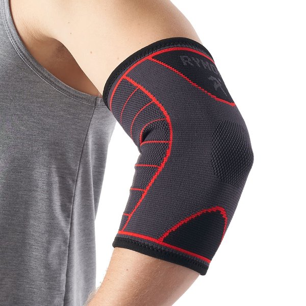 Rymora Fitness Elbow Brace- XS, Compression Support Sleeve for Tendonitis, Tennis Elbow, Golf Elbow Treatment, Weightlifting & Weak Joints - Reduce Joint Pain During Any Activity!