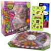 Teenage Mutant Ninja Turtles Pop Up Board Game - Bundle with TMNT Board Game for Kids with Pop Up Dice Plus Stickers, More | Teenage Mutant Ninja Turtles Games for Birthday Party