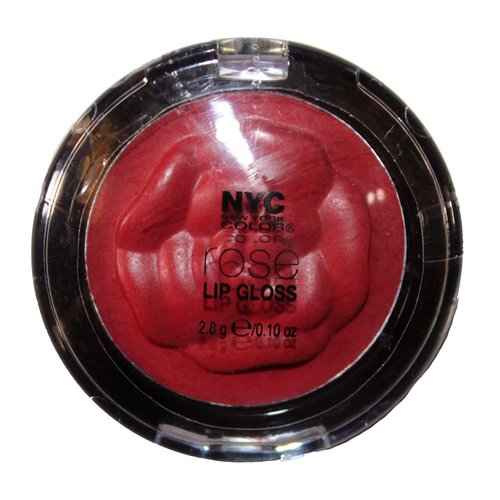 N.Y.C. (1) Rose Lip Gloss Lip Color Compact - #0152-02 Peony Kiss - 0.10 oz