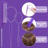 Hair Accessories for Girls - 360 Pieces Toddler Elastic Hair Ties, Hair Clips, and Hair Tail Tools in 31 Colors