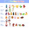 CIUGEO 32 PCS Assorted Wind-up Toys for Kids, Bulk Windup Animals Walking Jumping Swimming Flipping Clockwork Toys for Kids Clossroom Party Favors, Birthday Gifts