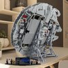 Kyglaring Vertical Display Stand for Lego Ultimate Millennium Falcon 75192 Building Blocks Model Set, Creative DIY Bricks Bracket Holder Building Kit with Arcylic Base (409 PCS, No Lego Set)